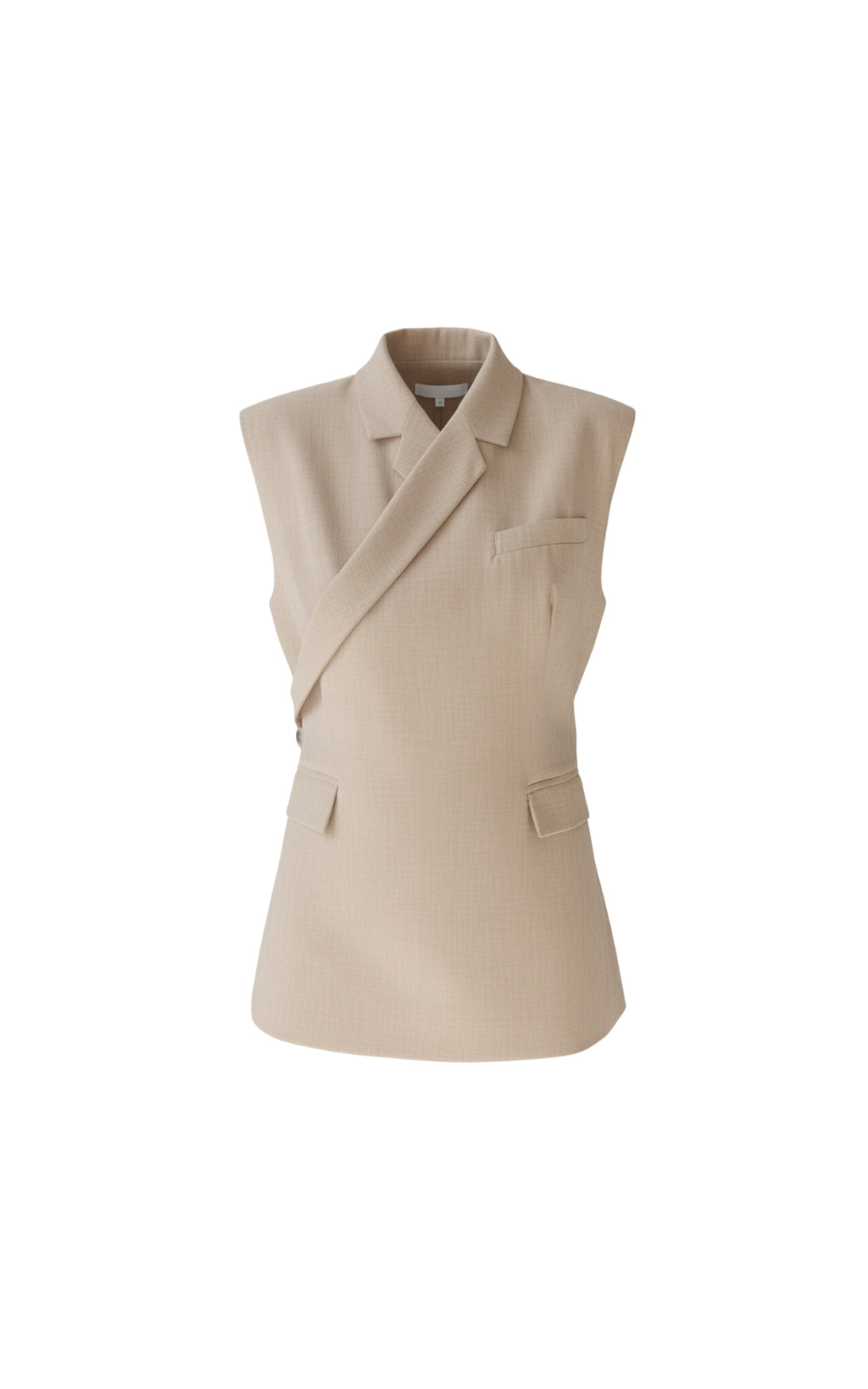 Aluna waistcoat sand | Aimee the Label