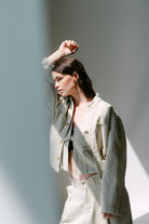 Evelise jacket | Aimee the Label | Beige